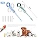Tablette Feeder 2 Pack, Tabletteneingeber Katze, Medikamenten Feeder, Tablet Feeder Krankenpflege Pusher Shooter Pills Feeder für Katzen kleine Hunde