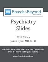 Boards and Beyond Psychiatry Slides (Boards and Beyond Black and White Slides) 1653800623 Book Cover