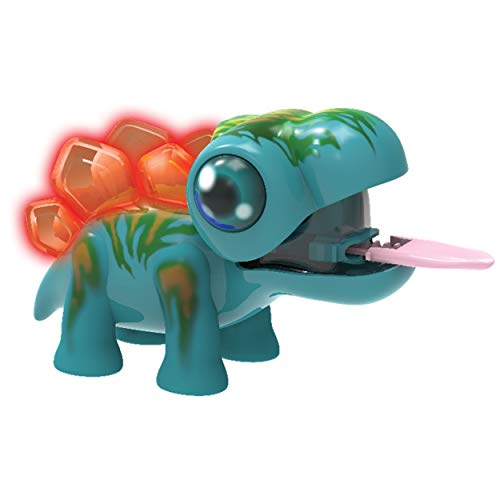 YCOO Play Figure Gloopies Dino, lengua magnética, coleccionable, luz y sonido