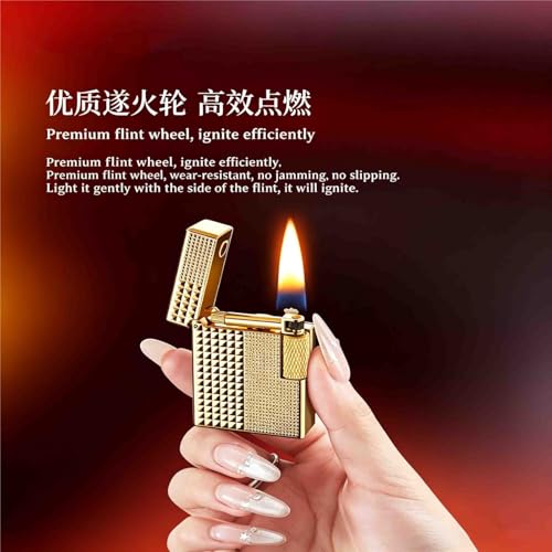Encendedor Kerosene Retro Reutilizable Ligero y Portátil miniatura 5