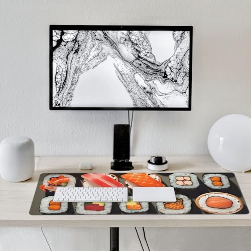 Tapis de souris de jeu grand format xxl 40x90 pour clavier ordinateur fixe