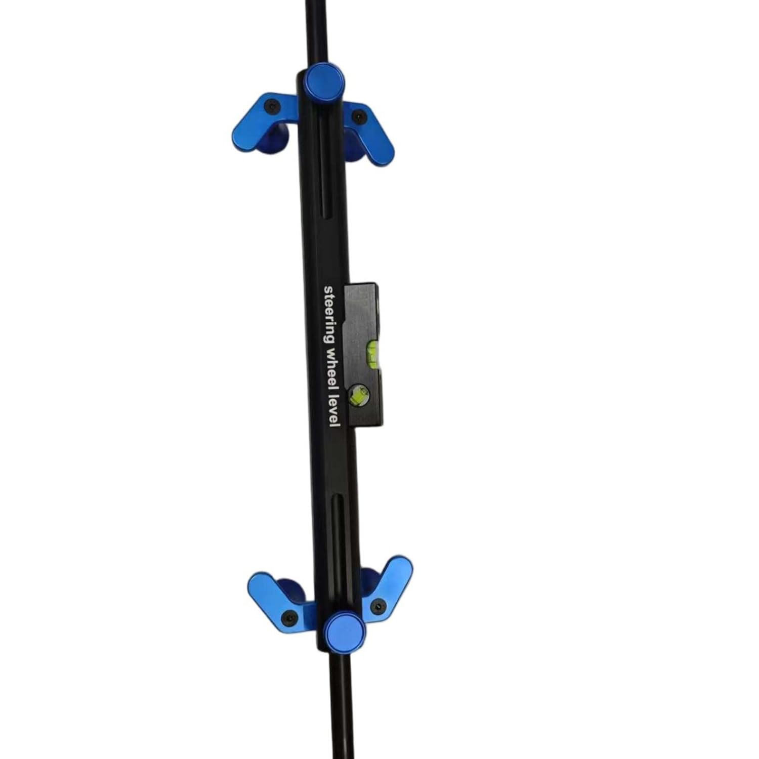 Alineador de volante de coche - Nivel digital con posicionamiento electrónico ± 90°, 19-37 cm ajustable, 4 modos de medición para reparación de vehículos