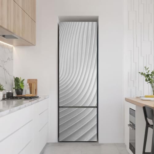 Sticker pour refrigerateur 60x190 cm cache rayure autocollant impermeable - 3
