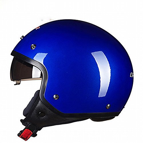 Casco de moto Harley retro semicubierto con acabados vintage para ciclistas urbanos exigentes