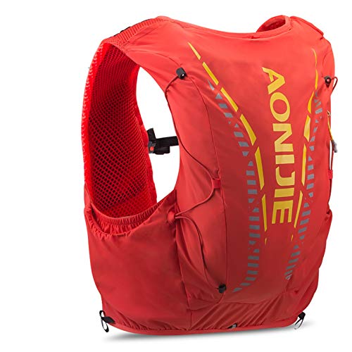 AONIJIE 12L Profesional Ligero Mochila de hidratación Superior Chaleco para Trail Running