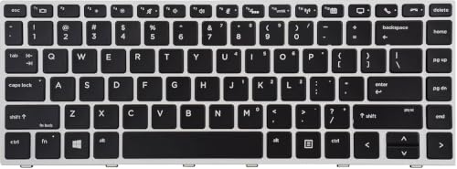 Image of FORIDA Laptop Keyboard Compatible for HP EliteBook 745 G5 745 G6 840 G5 840 G6 846 G5 846 G6 ZBook 14u G5 14u G6 L14377-001 L14379-031 L11307-001 6037B0138601 (Backlit Keyboard)