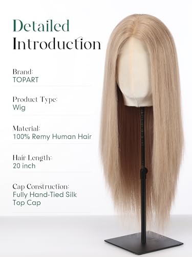Image of 5x6 HD Swiss Lace Front Wig for White Women, Gray Blonde Straight Remy Human Hair Bob Wig, 100% Hand Tied Technique (20 Inch)