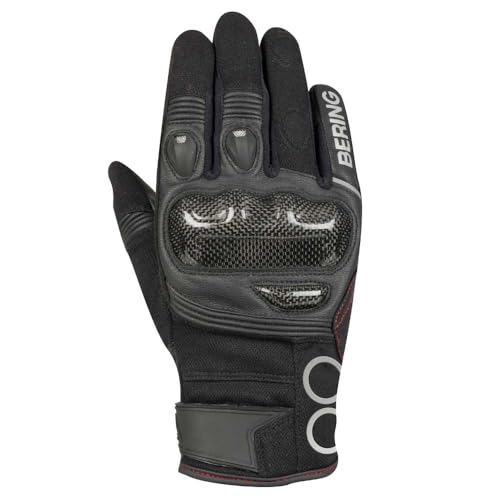 BERING Raid Damen Motorrad Handschuhe, schwarz, S