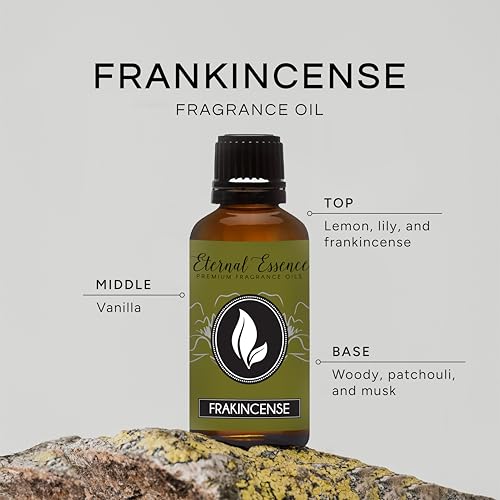 Image of Eternal Essence Oils Frankincense 30ml Premium Fragrance Oil - for Candle, Soap Making, Aromatherapy, Diffusers, Home Care, & Humidifiers