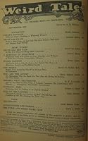 WEIRD TALES SEPTEMBER 1942 B084CTX5TN Book Cover