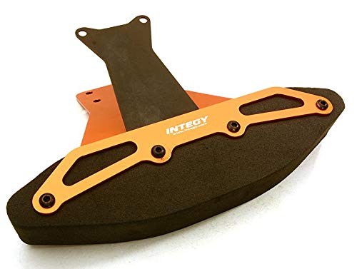 Integy RC Upgrades for Traxxas 2WD, Alloy Front Bumper w/Foam for Traxxas 1/10 Rustler 2WD, Bandit & Stampede 2WD