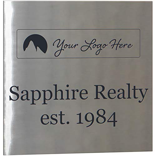 Plaquemaker 12 x 12 Stainless Steel Sign