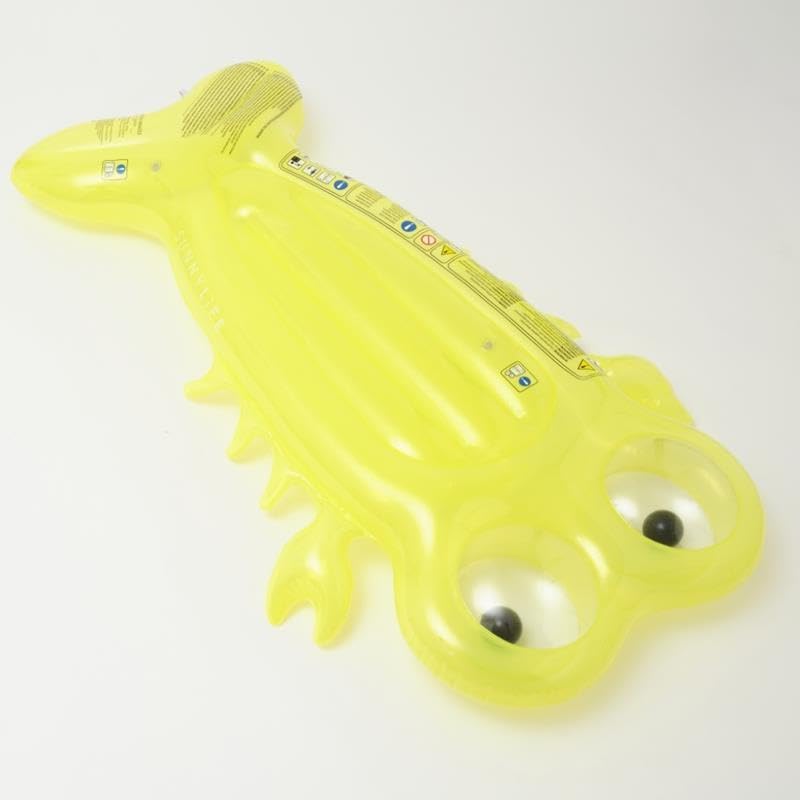 Sunnylife - Colchón hinchable Luxe Lie-On - Sonny the Sea Creature, Citrus