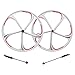Produktbild HJXX 26 Zoll MTB Fahrrad Räder, Mountainbike Radsatz, MTB Laufradsatz, Fahrrad Radsatz, Magnesium Legierung Felge, Fahrrad Vorderrad Hinterrad Schnellspanner 8-10 Gang Scheibenbremse