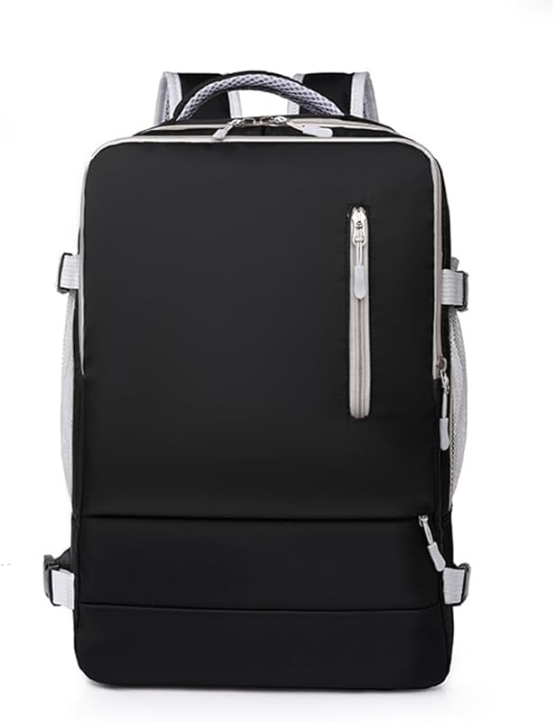 Mochila Feminina/masculina Fashion com Grande Capacidade à Prova D'água, Compartimento para Sapatos, Porta USB, Bolso Seguro para Notebook e Durável em oferta na Shopee Mochila Feminina/masculina Fashion com Grande Capacidade à Prova D'água, Compartimento para Sapatos, Porta USB, Bolso Seguro para Notebook e Durável em oferta na Shopee