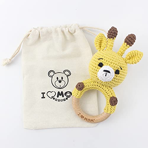 RUBY Sonaglio Neonato Intrecciata con Corda di