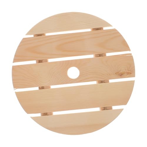 Bandeja de servir sushi estilo japonés con base de madera miniatura 1