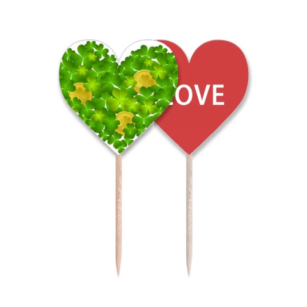 Drapeau trèfle Saint-Patrick pour décoration de buffet et apéritif