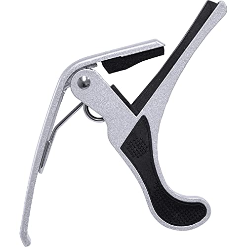 CAPOTRASTE PARA VIOLÃO EM ALUMÍNIO TONANTE PRATA - CPT10