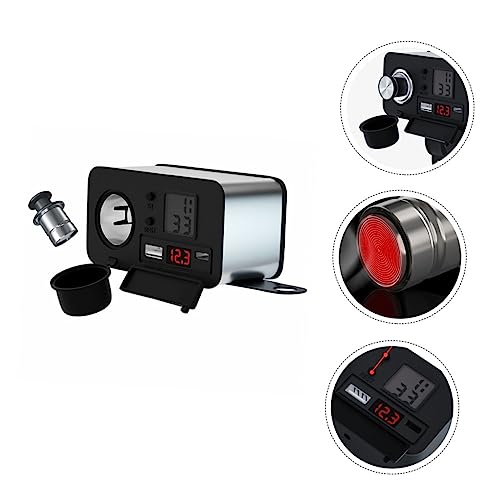 Adaptador de corriente para motocicleta con cable resistente al agua premium 6