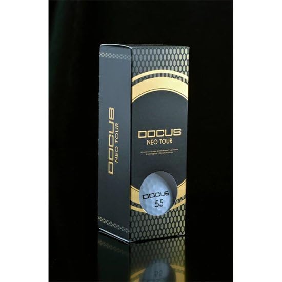 Amazon.co.jp: ドゥーカス DOCUS ゴルフボール ネオツアー ボール 1