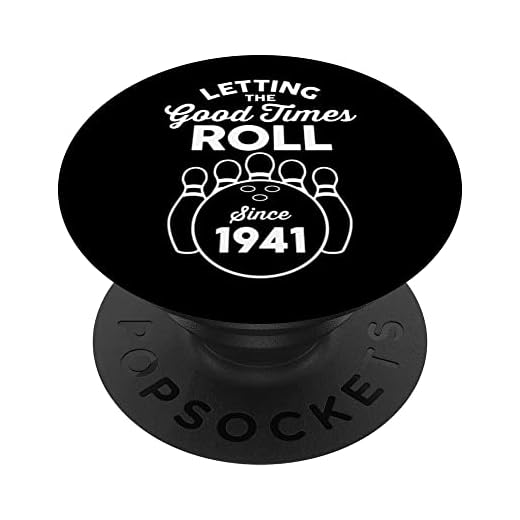 Bolos de 82 años: bolos 1941 82º cumpleaños PopSockets PopGrip Intercambiable