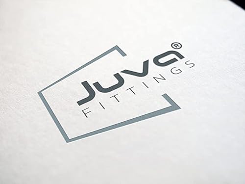 JUVA Ausgleichshülse Eisen Reduzierhülse zum einstecken - H5041 | Stahl blank | Länge 15 mm | Adapterhülse zum nachrüsten von 8 auf 9 mm | 5 Stück - Metall-Hülse für Einsteckschlösser & Türschlösser