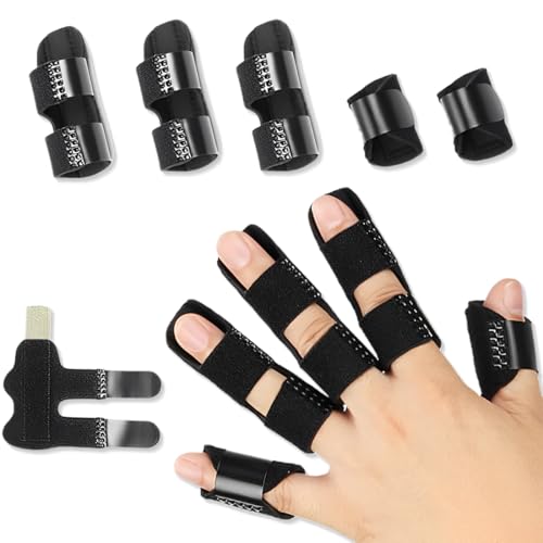 KEWUF Finger Splint Set – Adjustable Hand Protector