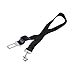 Snner Harnais de Ceinture de siège de Voiture de Laisse de sécurité de Chat de Chien réglable Noir pour Animaux de Compagnie