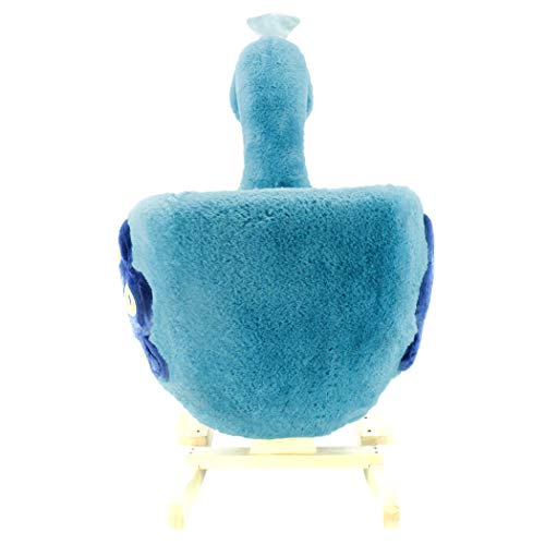 Soft Landing | Joyrides | Sit-in Character Rocker - Peacock