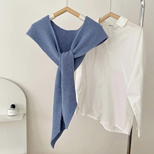 Shawl,Hooded Scarf Hat Hooded Shawl Wrap Crochet HeadScarf Piece Scarf Windproof Hoodie Hat For Women Windbreaker4