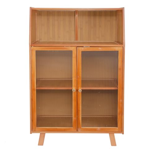Aparador de almacenamiento de madera para salones pequenos 6