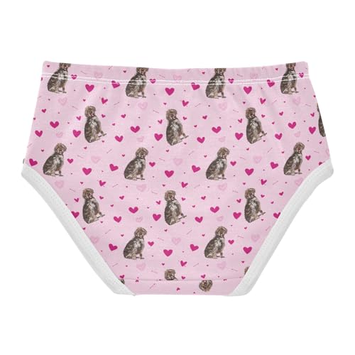 Girls' Underwear Griffon Breed Dogs Cotton Stretch Comfort Toddler Panties2
