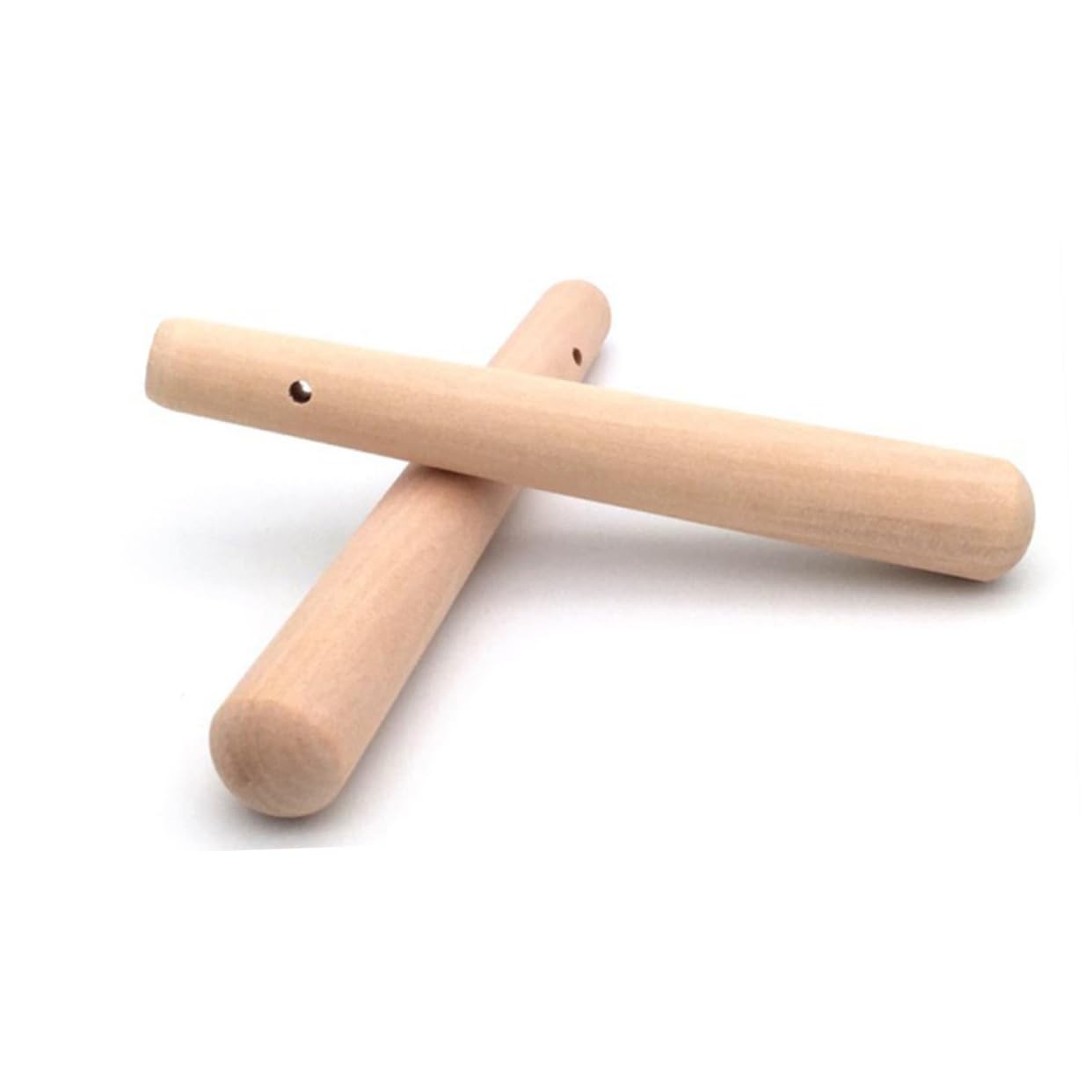 HEMOTON 1pc Kids Wooden Food Muddler Grinding Rod 150x21mm Safe Toddler Utensils Wood Pestle for Cooking