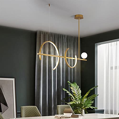 Lustre LED salle à manger suspendu 42W variable pour salon - 3