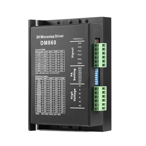 DM860 microstep drive 7.2A à fréquence 200khz pour régulation thermique