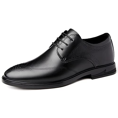 Chaussures Oxford de prestige à lacets et finitions brogues structurées