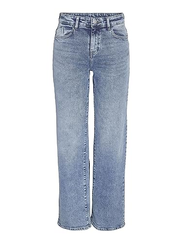 NOISY MAY NMYOLANDA NW Wide Jeans AZ236LB NOOS Frauen Jeans blau W32L32