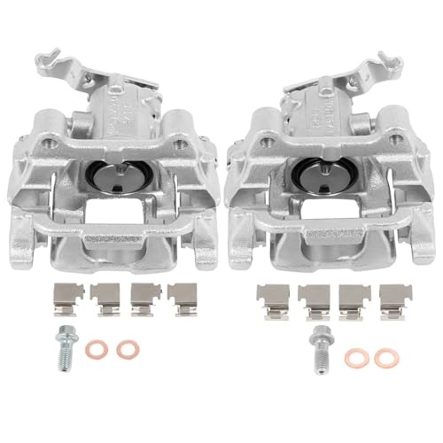 Image of 19B6384 19B6385 Rear Left & Right Disc Brake Calipers Assembly