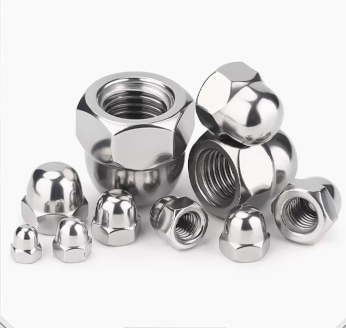 1 pcs M39 304 Stainless Steel Acorn Nuts, Hex Dome Cap Decorative Nuts, Rustproof Thread Protector