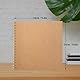 JAECU Fotoalbum zum Selbstgestalten und Einkleben 24x24cm, DIY Scrapbook Album 80 Seiten Spiralalbum Fotobuch, Fotoalben Gästebuch Für Geburtstag Hochzeit (Khaki)