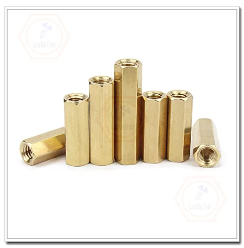 Manchons d'espacement hexagonaux M3 en laiton de 13 mm pour assemblages de précision