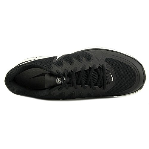 Image of Nike Men's Dual Fusion Tr VI Black,White,Metallic Silver,Pure Platinum Outdoor Multisport Training Shoes -7 UK /India (41 EU)(8 US)