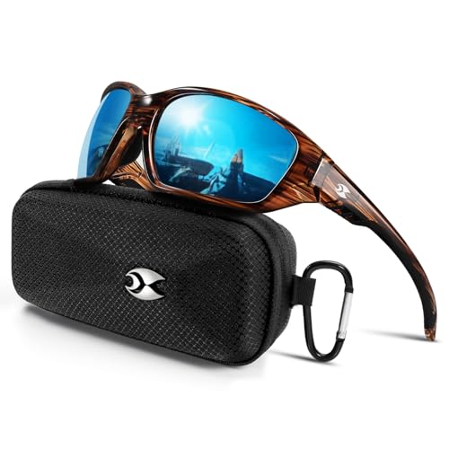 Image of suoso Sports Polarized Sunglasses for Men: Womens UV400 Protection Sun Glasses Wrap Around Goggles for Fishing Driving TR90