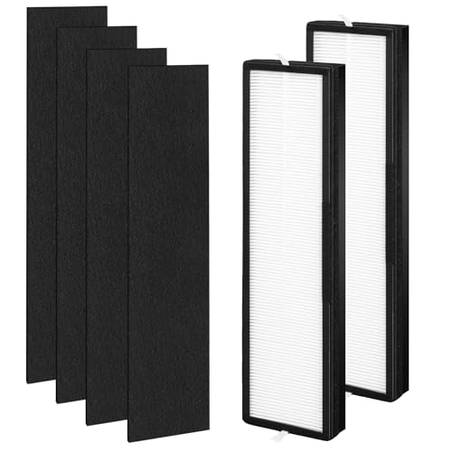 Filtres HFD320 pour Honeywell Air Genius 3 4 5 et 4 pré-filtres charbon