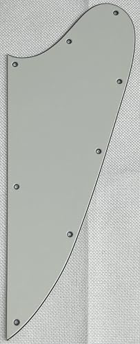 Golpeador de guitarra Gibson Firebird estilo blanco (3 capas de pergamino)
