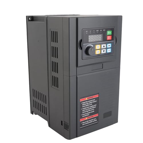 Convertisseur de fréquence variable VFD 5.5 kW pour moteur triphasé