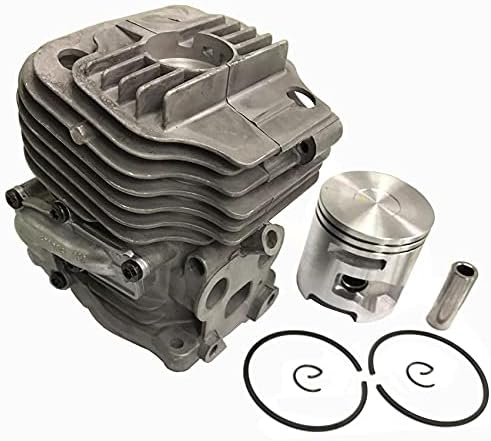 GardenPal Nikasil Cylinder with Piston Compatible with Husqvarna K760 (N) Replaces OEM 581 47 61-02 Replacement Parts, 581476102