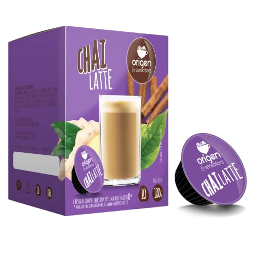 Origen & Sensations - Cápsulas Dolce Gusto CHAI LATTE | 40 Cápsulas para Dolce Gusto Compatibles | Cápsulas Compatibles Dolce Gusto CHAI LATTE Cover
