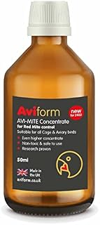 AVI-MITE Red Mite Liquid for Cage & Aviary Birds - Simply add to drinking water (50ml)
